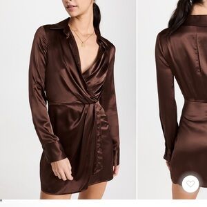 BNWT Reformation Alaine Silk Dress